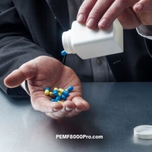 taking pills for pain